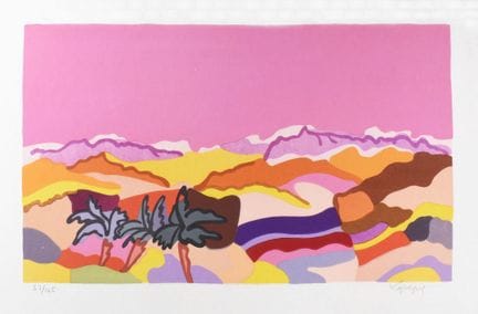 LAPICQUE, Charles (1898-1988)
«El Sáhara» (1962)
L