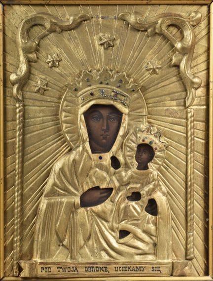 Icono de la Virgen Negra de Polonia
POLONIA, siglo