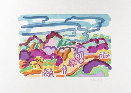 LAPICQUE Charles (1898-1988)
«Viaje a China» (1961