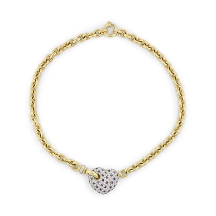 LEO PIZZO: COLLAR DE ZAFIROS Y DIAMANTES
Con un mo