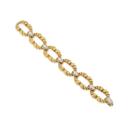 PULSERA DE DIAMANTES
Compuesta por eslabones ovala