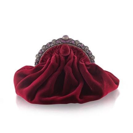 M. BUCCELLATI: BOLSO DE NOCHE CON RUBÍES, DIAMANTE