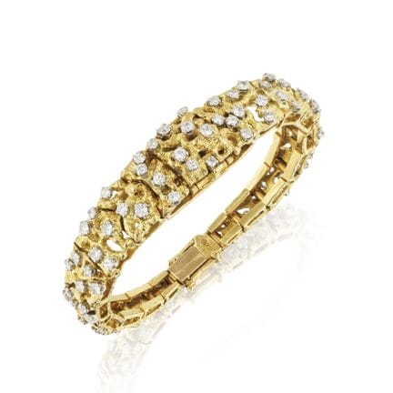 OMEGA Y GILBERT ALBERT: RELOJ COCKTAIL CON DIAMANT