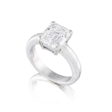 ANILLO SOLITARIO DE DIAMANTE
Diamante de talla esm