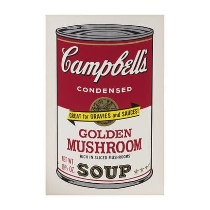 ANDY WARHOL (1928-1987)
Golden Mushroom, de la sér