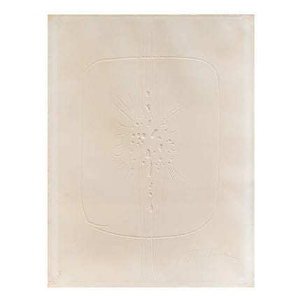 LUCIO FONTANA (1899–1968)
Concetto Spaziale, 1968 