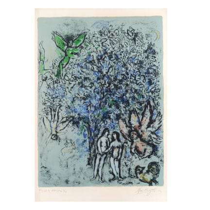 MARC CHAGALL (1887–1985)
The Blue Paradise, 1970 
