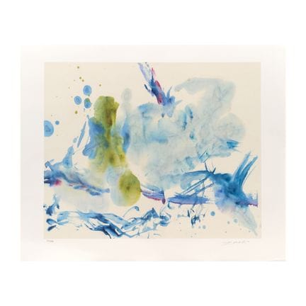 ZAO WOU KI (1920–2013)
Saint-Tropez, 2006 
Stencil