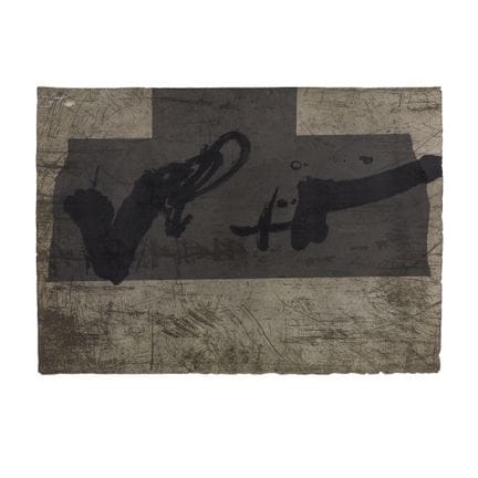 ANTONI TÀPIES (1923–2012)
Inverted T, 1987 
(Galfe