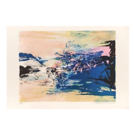 ZAO WOU-KI (1920–2013)
Untitled, 1986 
(Agerup, 33