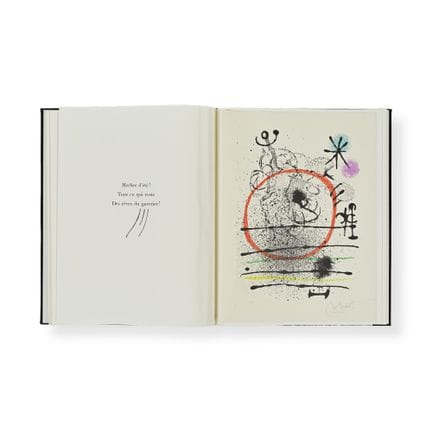 JOAN MIRÓ (1893-1983)
Haï-ku 
(Cramer, 118; Maeght