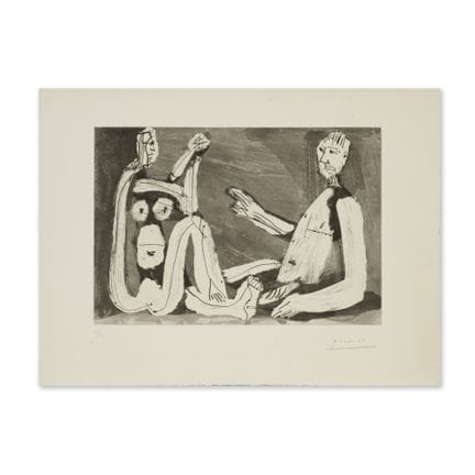 PABLO PICASSO (1881-1973)
Conversation, 10 mars 19