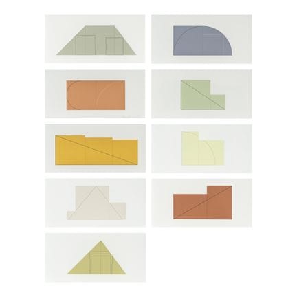 ROBERT MANGOLD (BORN IN 1937)
Multiple Panel Paint