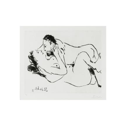 PABLO PICASSO (1881-1973)
Étreinte. VIII, 23 octob
