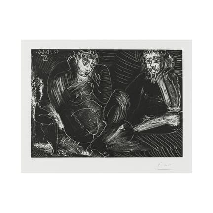 PABLO PICASSO (1881-1973)
Couple avec un enfant, 2