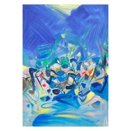CHU TEH-CHUN (1920–2014)
Untitled 
Color lithograp