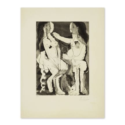 PABLO PICASSO (1881-1973)
Femmes à leur toilette, 