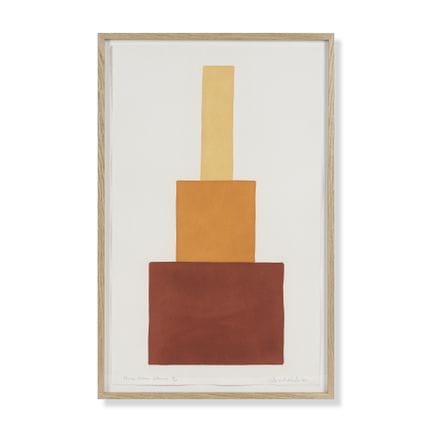 DAVID NASH (NÉ EN 1945)
Three Color Column, 2023 
