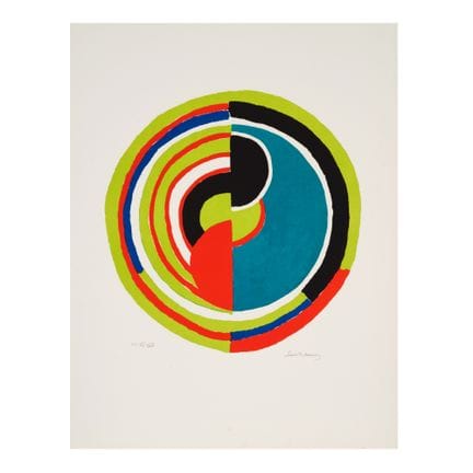 SONIA DELAUNAY (1885-1979)
Signal, circa 1970 
Lit