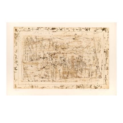 ZAO WOU-KI (1920–2013)
Flora and Fauna, 1951 
(Age