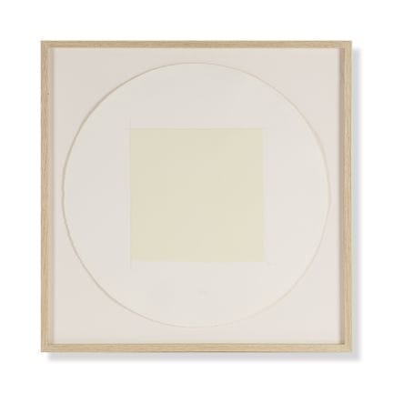 ROBERT RYMAN (1930–2019)
Circle Lithograph, 1971  