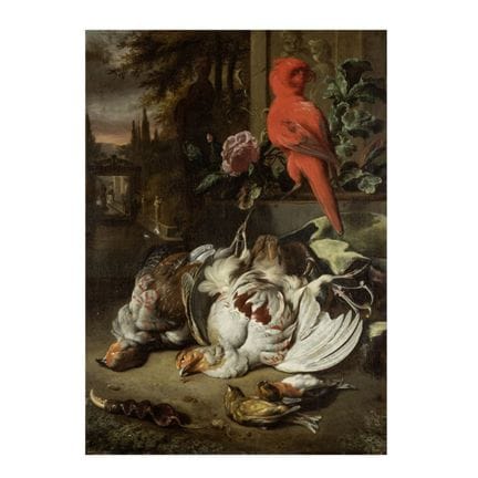 Jan Weenix (Amsterdam 1640-1719) Natura morta con 
