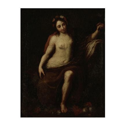 Scuola bolognese, Cerchia di Cagnacci, Flora, olio