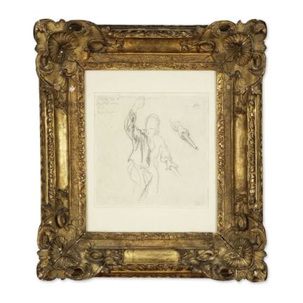 Eugène Delacroix (Charenton 1798-1863 Parigi) Stud