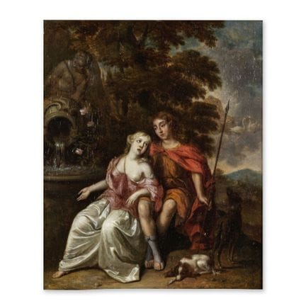 Attribuito a Reinier de la Haye (L'Aia 1640-1695) 