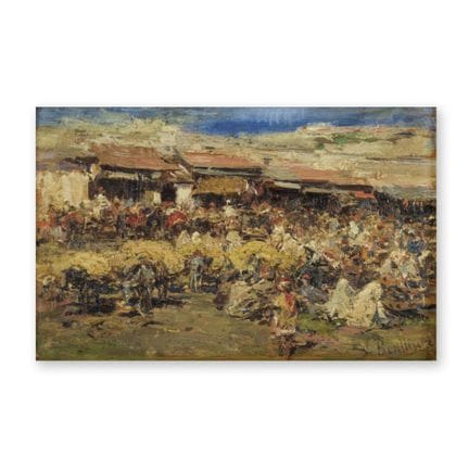 José Benlliure y Gil (1855-1937, Valencia) Zoco Mo