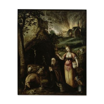 Stile di Hieronymus Bosch, XVII secolo Le tentazio