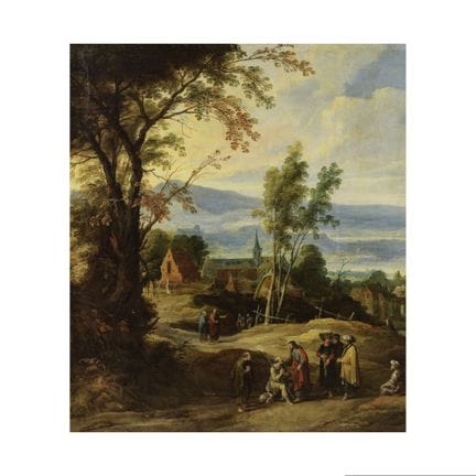 Jan Wildens (Anversa 1586-1653) Il Cristo che guar