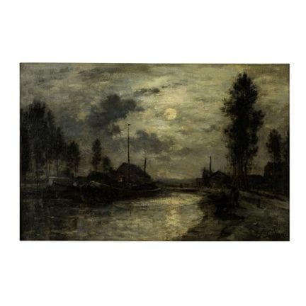 Stanislas Lépine (Caen 1835-1892 Parigi) Il Canale