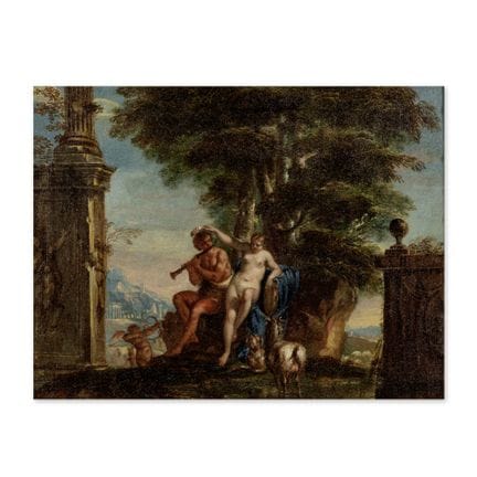 Scuola veneziana, XVIII secolo. Allegoria dell'Amo