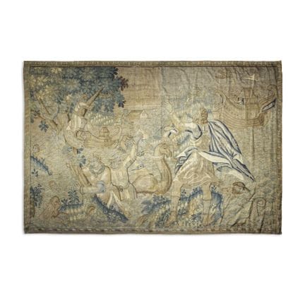 Arazzo a soggetto biblico “Il Diluvio”, Fiandre, i