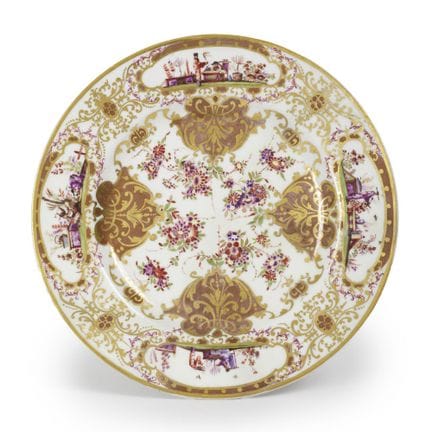 迈森瓷展示架，约1730年 A Meissen stand, circa 1730