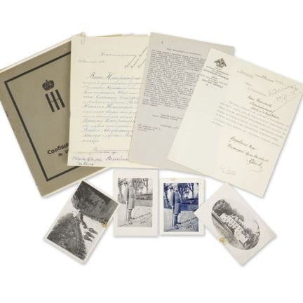 Una serie di lettere relative alla malattia e alla