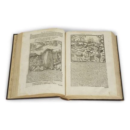 AGRICOLA (GEORGIUS) *De re metallica* libri XII...