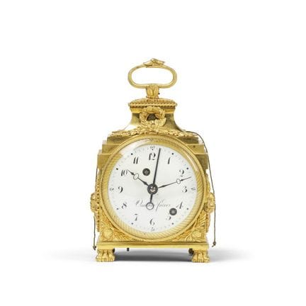 Orologio da tavolo "Pendule d'Officier" con Grande