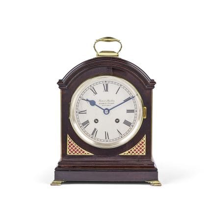 Orologio da mensola inglese con meccanismo tedesco