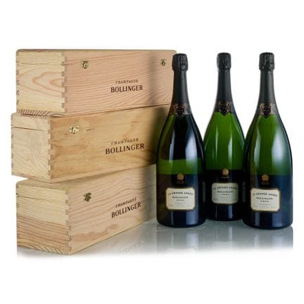 Champán Bollinger, Grande Année, Brut, 1999 (3 x M