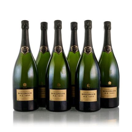 Champagne Bollinger, R.D., Extra Brut, 1995 (6 x M