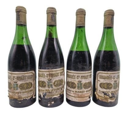 4 Bouteilles Romanée Saint Vivant, Domaine Marey M
