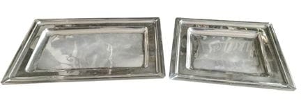 TETARD FRERES, Ensemble comprenant 1 plat carré (3