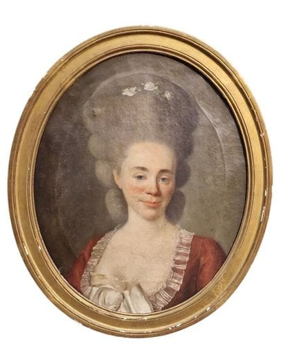Remi-Furcy DESCARSIN（1747-1789 年），代表作："Portrait d'