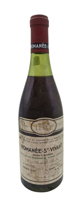 1 Bouteille Romanée Saint Vivant 1980, Marey - Mon
