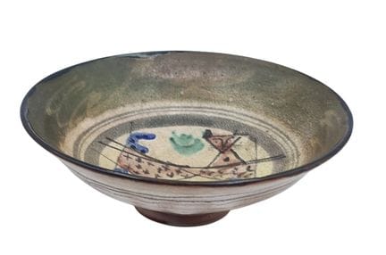Gilbert PORTANIER (1926-2023) Coppa su piedistallo