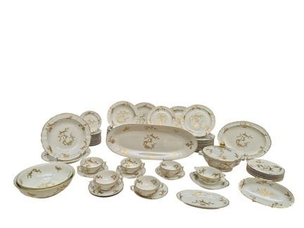 BERNARDAUD & Cie à LIMOGES (porcelaine), Partie de