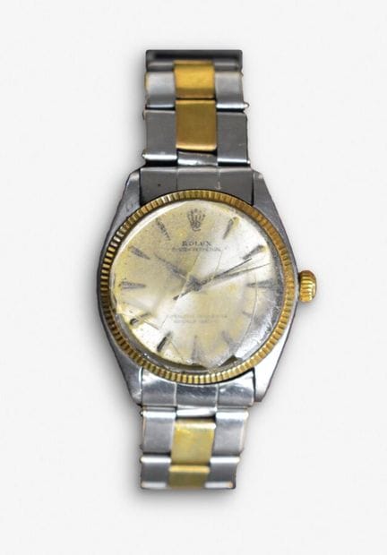 ROLEX Oyster 34 mm or et acier 1961

Rolex Oyster 