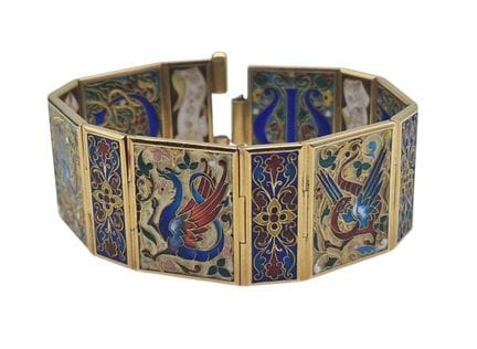 Alexis & Lucien FALIZE à PARIS
Bracelet articulé r